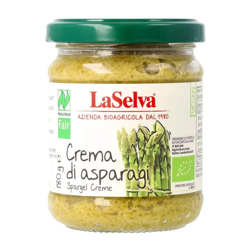 Pastă bio de sparanghel, 180g LaSelva