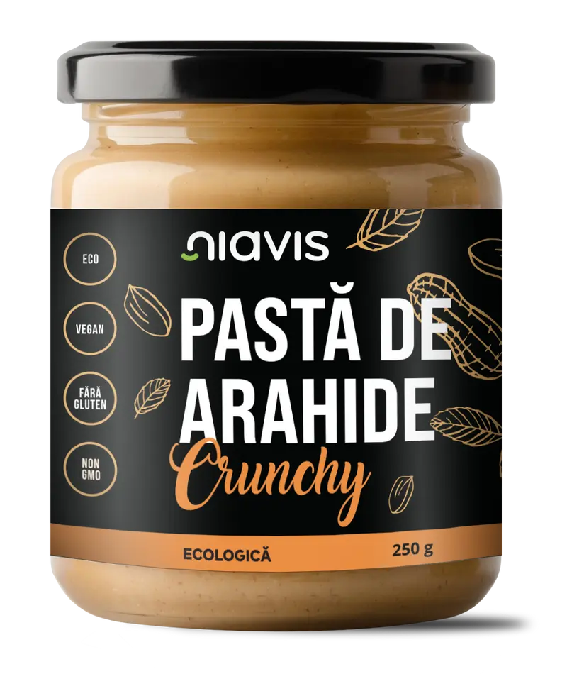 Pasta de Arahide Crunchy Ecologica/BIO 250g