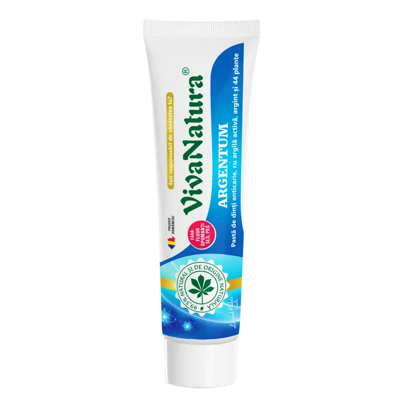 Pasta de dinti argentum 150ml Viva Natura
