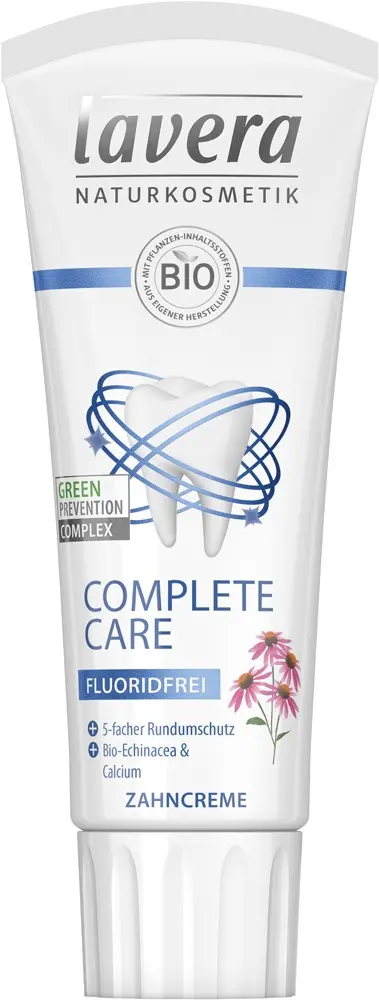 Pasta de dinti bio cu echinacea, Ingrijire completa, fara fluor, 75ml Lavera