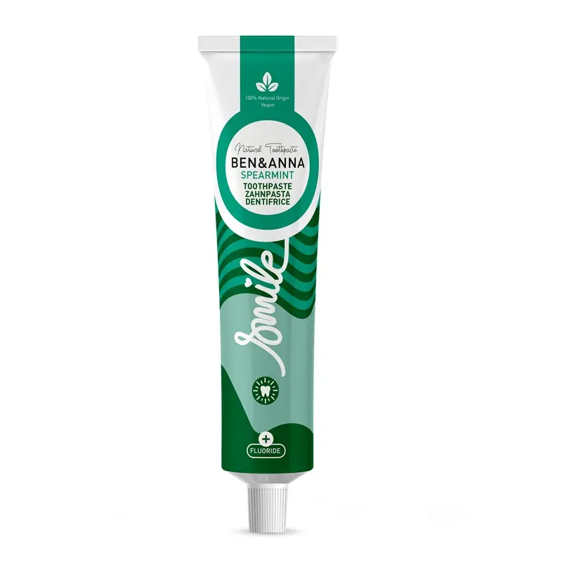 Pastă de Dinți cu Mentă și Fluor tub 75 ml – BEN&ANNA