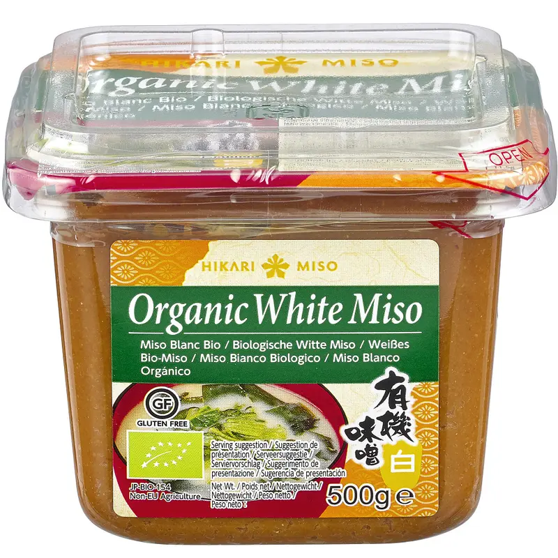 Pasta de Soia Miso Bio Alba Hikari Miso 500 g
