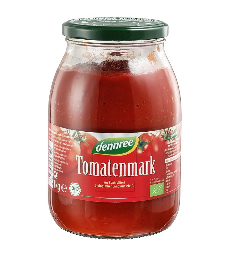 Pasta de Tomate Bio 22% Dennree 1 kg