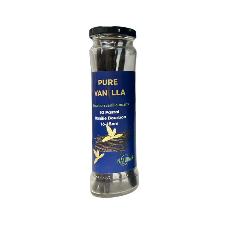 Pastai de Vanilie Bourbon, calitate A Gourmet din Madagascar, 10 buc. , 16-18cm