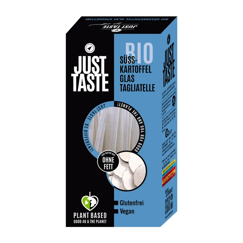 Paste bio din cartof dulce, 250g Just Taste