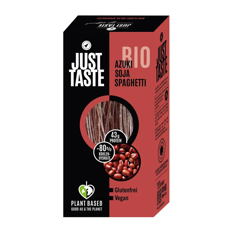 Paste bio din fasole azuki și soia, 250g Just Taste