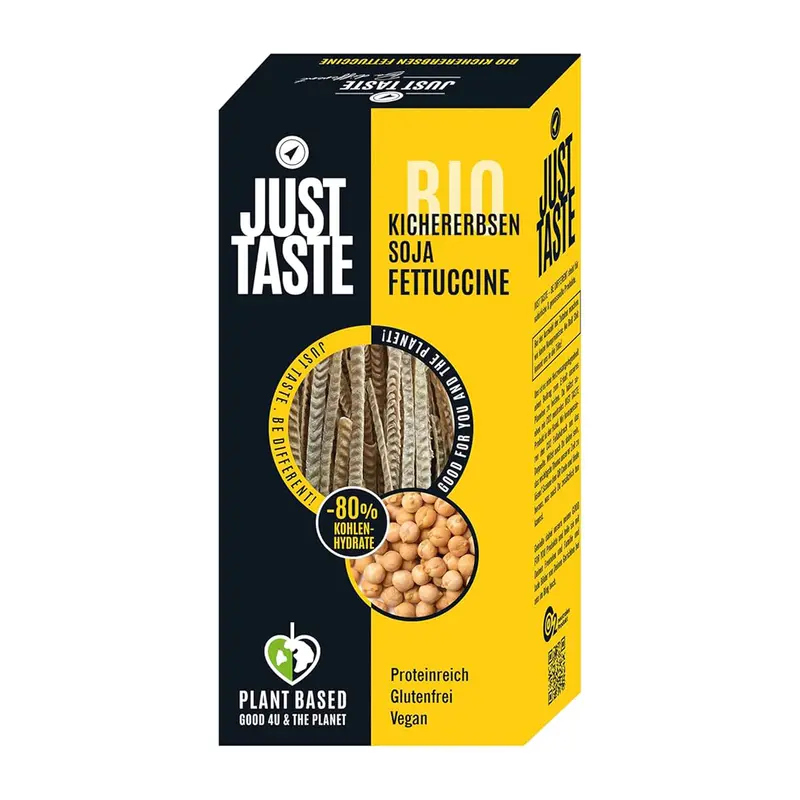Paste bio din năut și soia, 250g Just Taste