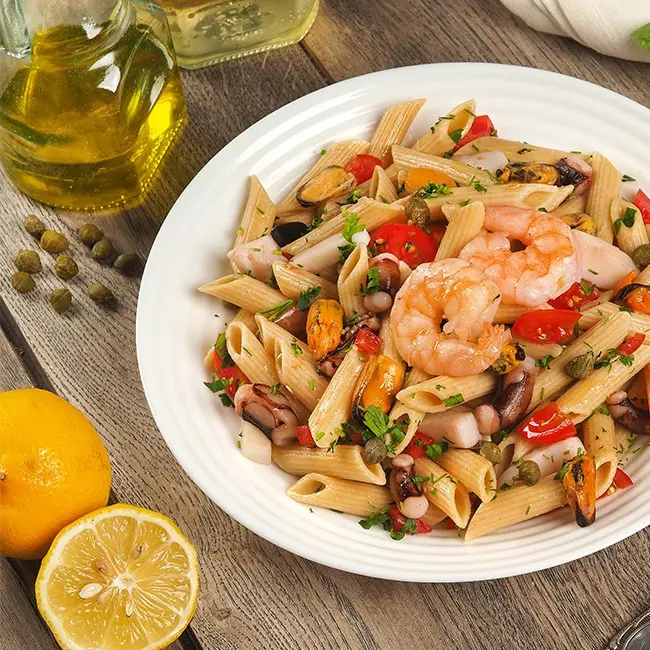 Paste cu fructe de mare