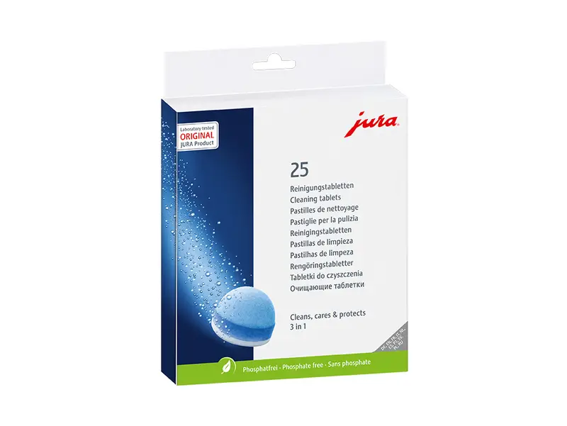 Pastile de curatare in 3 etape, set de 25 bucati