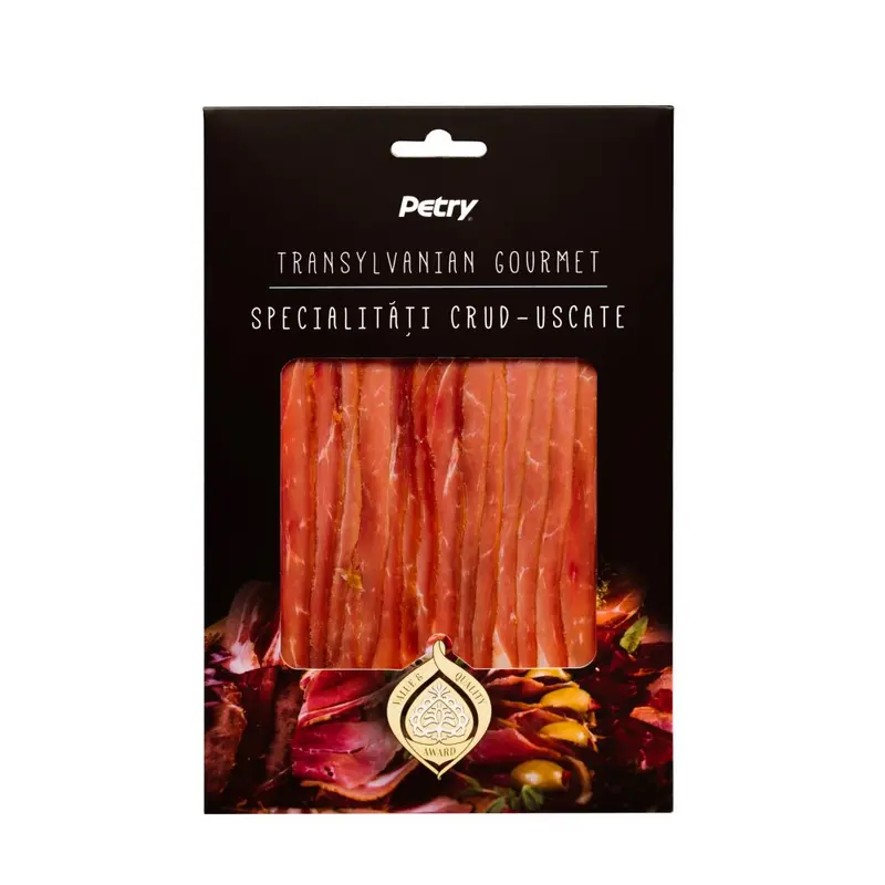 Pastramă din piept de rață, 90g, Petry
