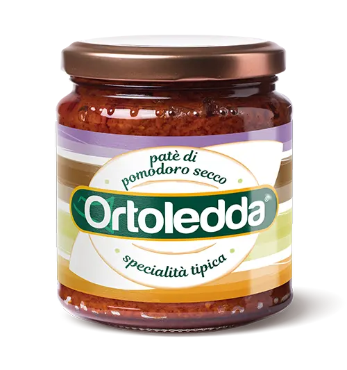 Pate de Rosii Uscate dulci siciliene, pasta Ortoledda, 190 gr