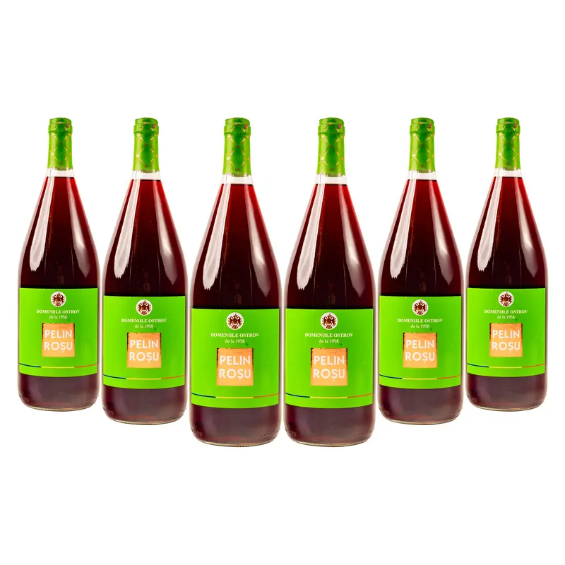 Pelin Rosu, bax 6 sticle-1.5l, demidulce