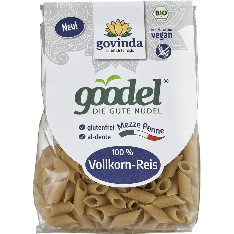 Penne bio din orez integral fara gluten, 250g