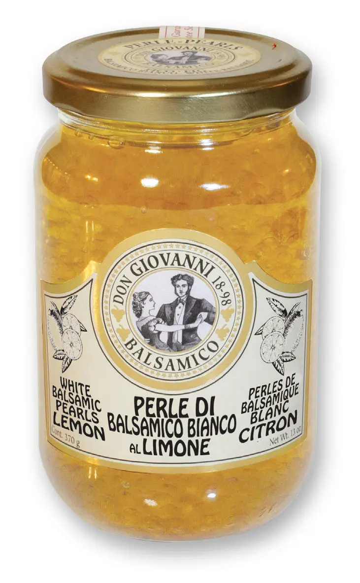 Perle din oțet balsamic cu lămaie, 370g
