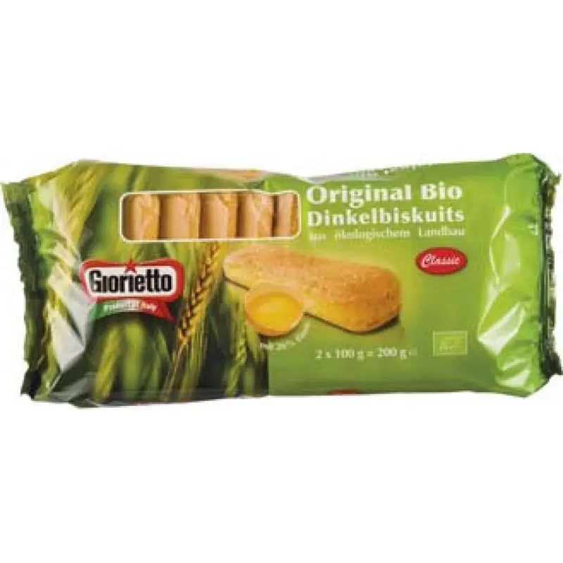 Piscoturi bio din spelta cu ou, 200g