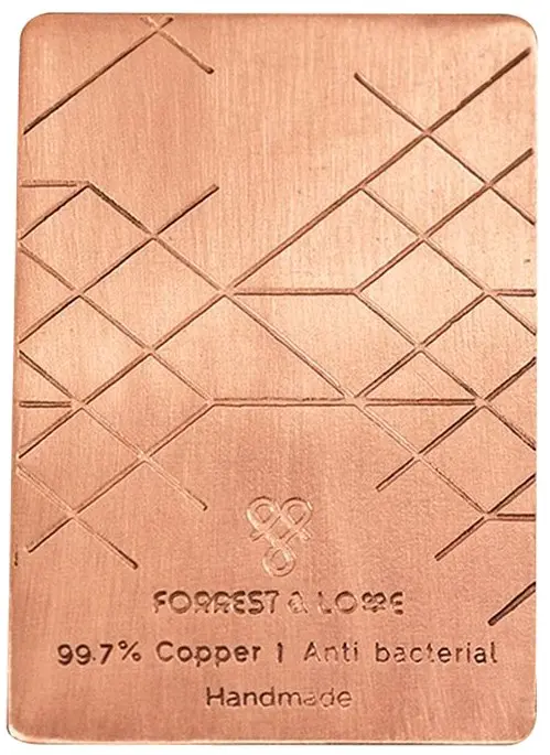 Placa din cupru, Forrest & Love