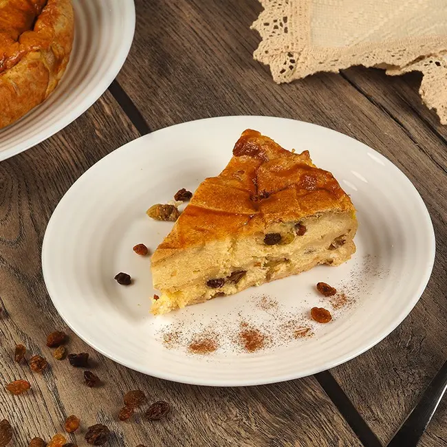 Placinta cu branza dulce și stafide - 1kg
