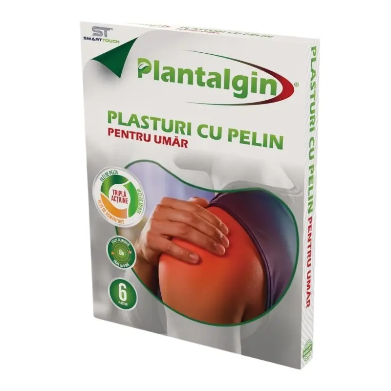 Plasturi cu pelin umăr Plantalgin 6 buc/cutie – Henan Kangdi