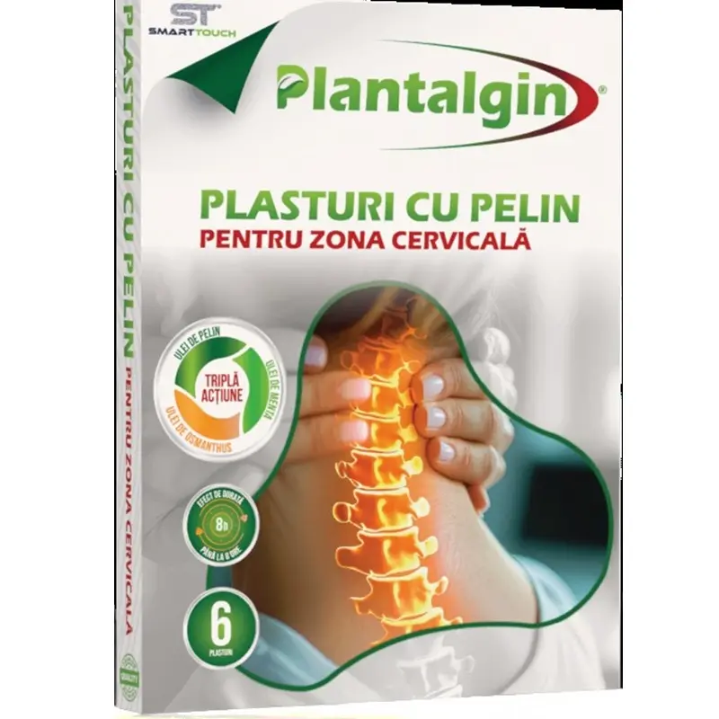 Plasturi pelin cervical Plantalgin 6 buc/cutie – Henan Kangdi