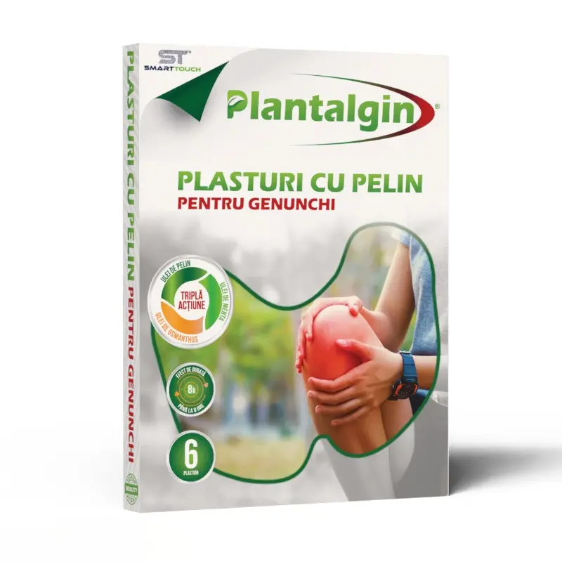Plasturi pelin genunchi Plantalgin 6 buc/cutie – Henan Kangdi