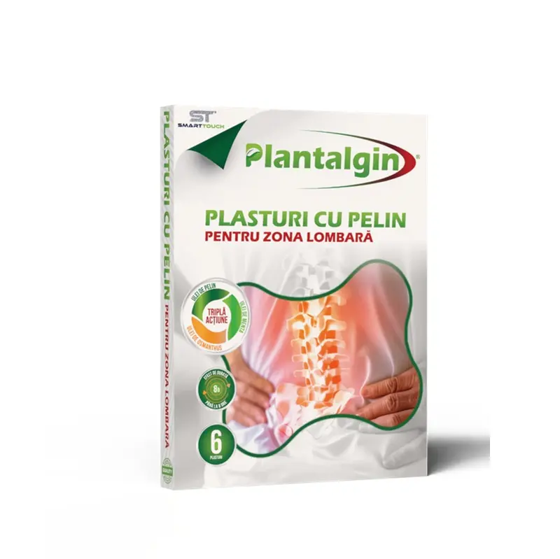 Plasturi pelin lombar Plantalgin 6 buc/cutie – Henan Kangdi