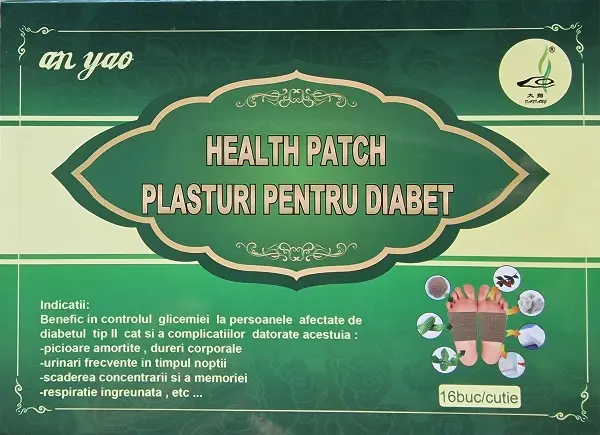 Plasturi pt. diabet 16 buc, 7 x 10 cm – Naturalia Diet