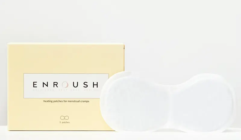 Plasturi termici menstruali 3 buc – Enroush - Căldură plăcută