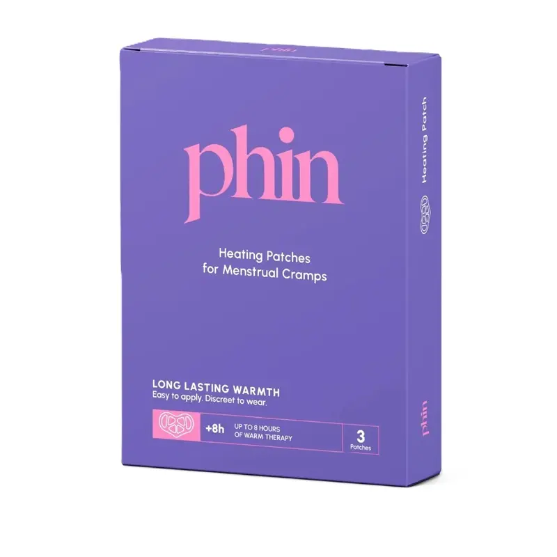 Plasturi termici menstruali (3 buc) – Phin - Căldură delicată