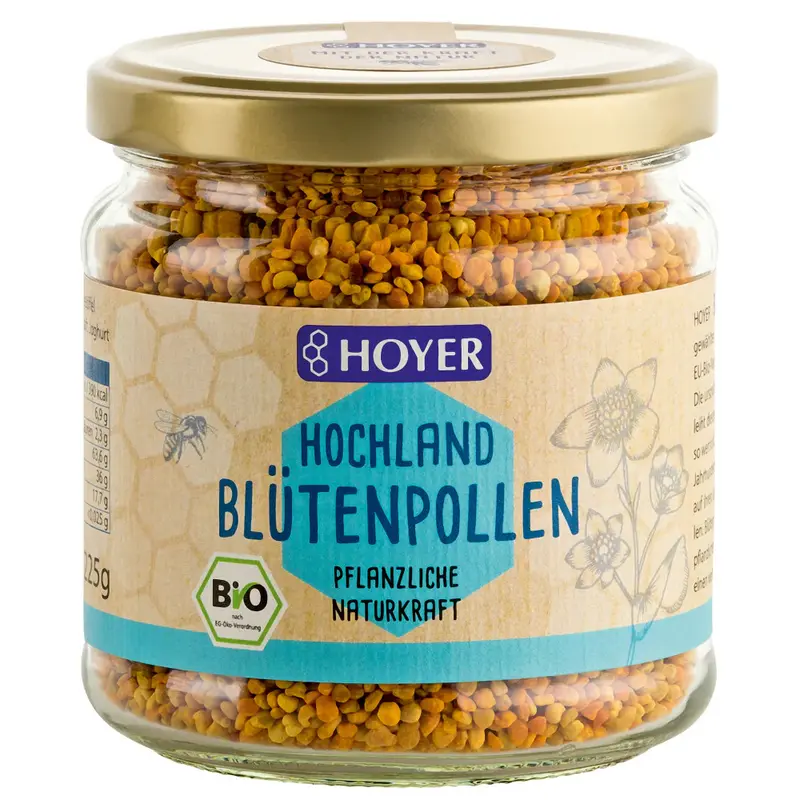 Polen Bio din Flori la Borcan Hoyer 225 g