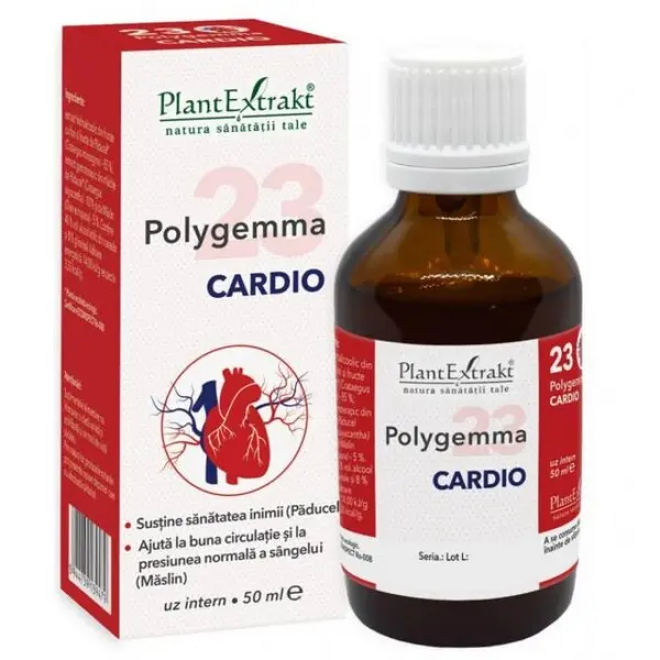 Polygemma numarul 23 Cardio PlantExtrakt