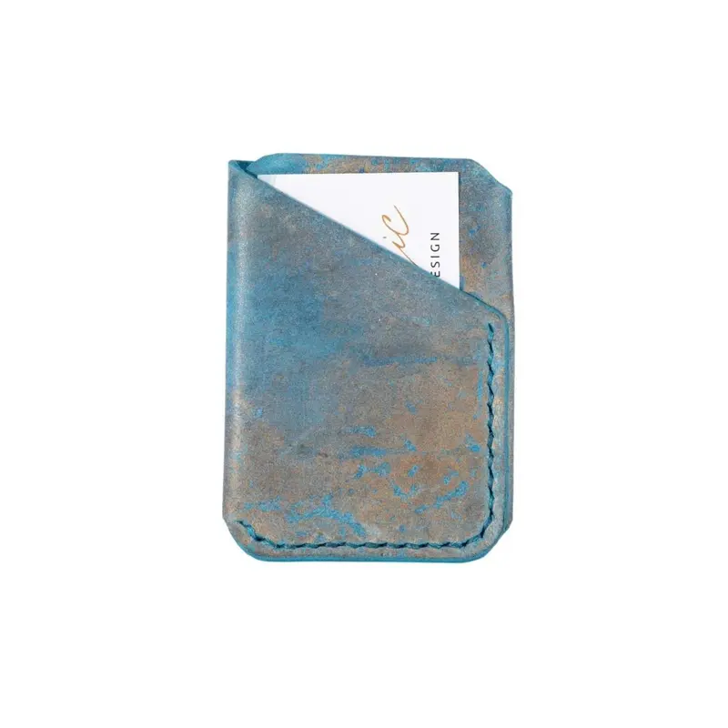 Portcard Minimalist, Bleu