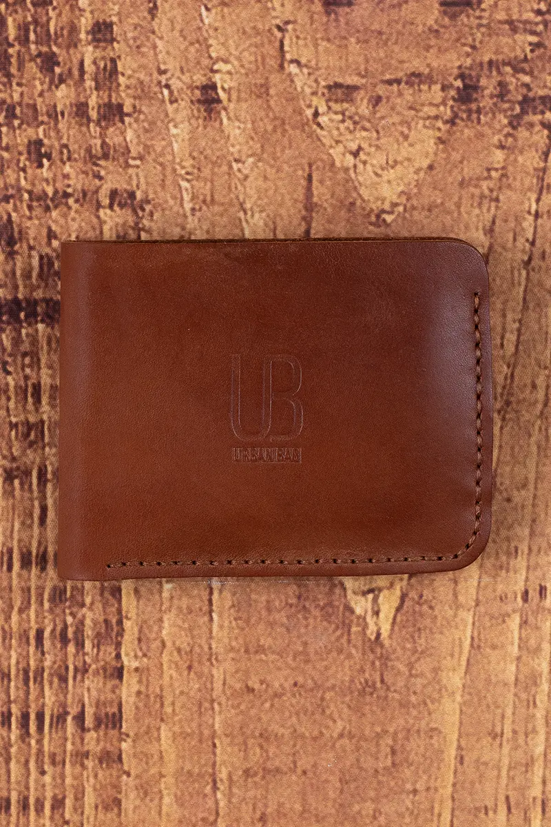 Portofel din piele naturala handmade URBAN BAG Concept 3 – Maro