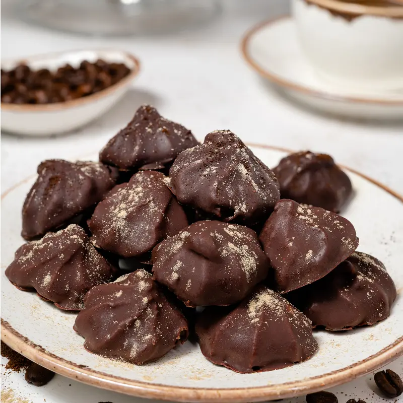 Praline Bio Cafea si Cardamom