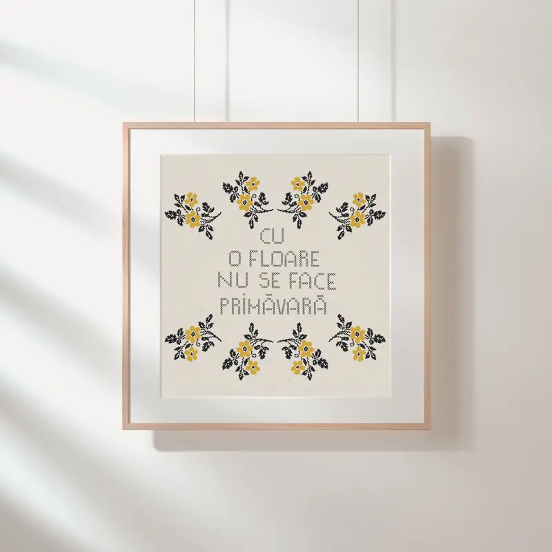 Print Cu o floare nu se face primăvară