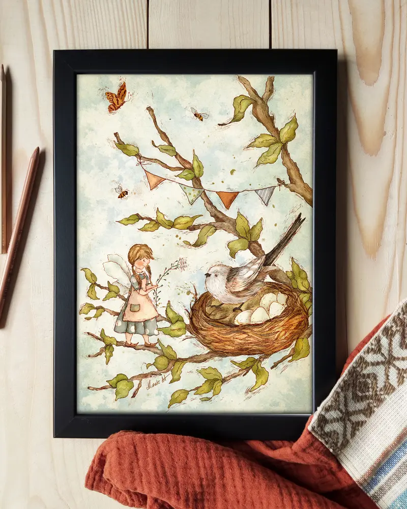 Print de arta A4 "The fairy"