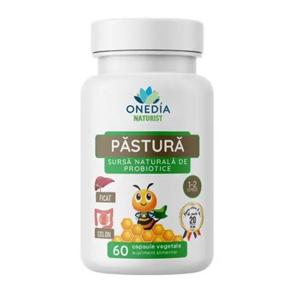 Probiotic natural cu păstură 60 capsule vegetale – Onedia