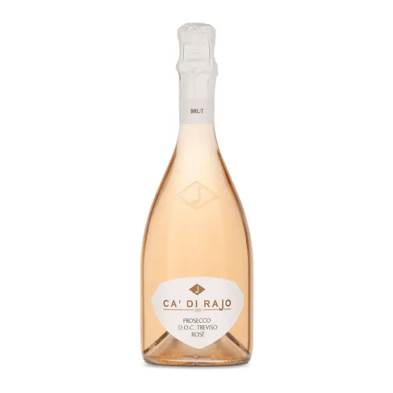 Prosecco Ca'di Rajo DOC Treviso Rose Millesimato Brut 0.75L