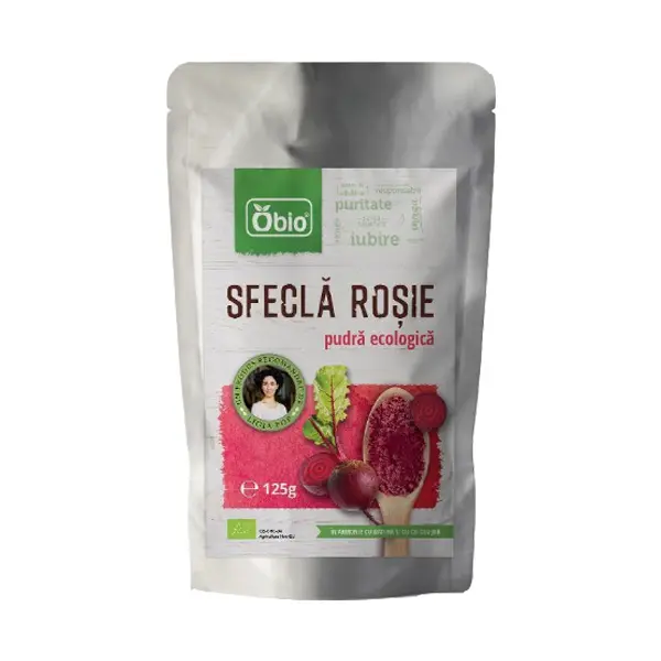 Pudra ecologica de sfecla rosie 125g Bio Holistic