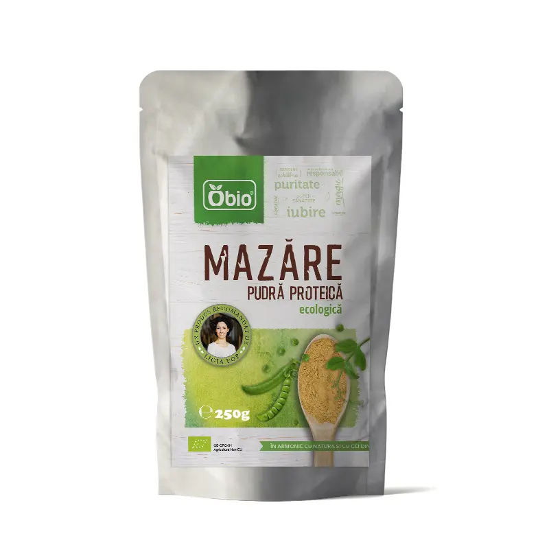 PUDRA PROTEICA DIN MAZARE GALBENA BIO 250G