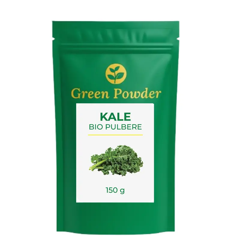 Pulbere bio din frunze de Kale 150g Green Powder