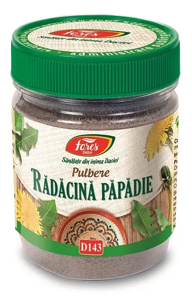 Pulbere de rădăcină de păpădie D143 70 g – Fares