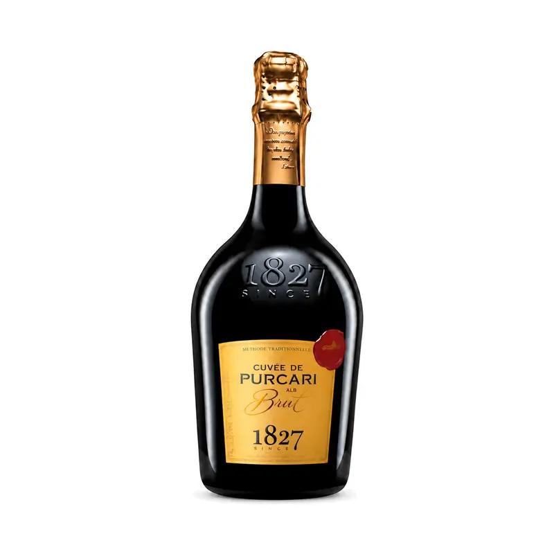 Purcari Spumant Cuvée de Purcari Alb Brut 0.75L 12.5%
