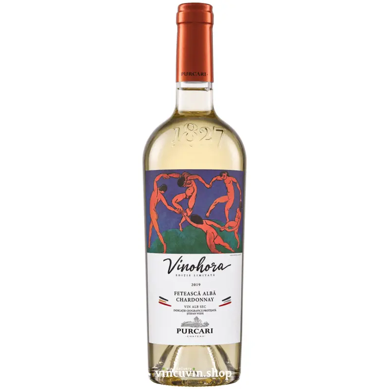 Purcari Vinohora Fetească Albă Chardonnay Sec 0.75L 13%