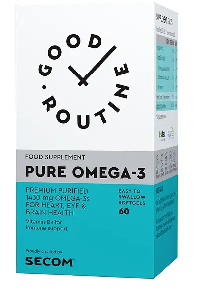 Pure Omega 3 60 capsule moi – Secom - Creier și vedere