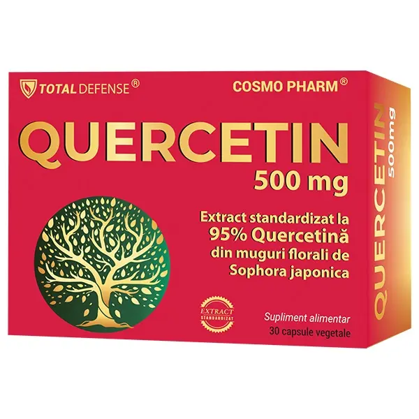 Quercetin 500 mg 30 capsule vegetale – Cosmo Pharm