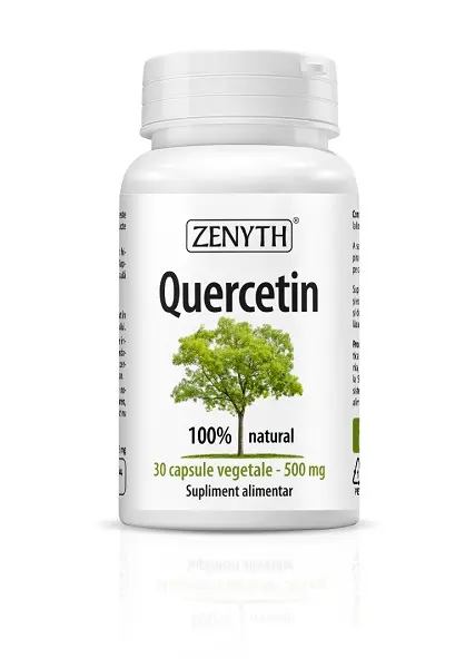 Quercetină 500 mg 30 capsule – Zenyth