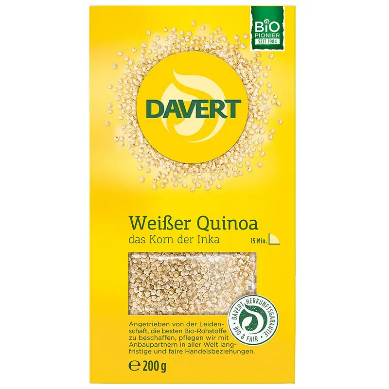 Quinoa alba ecologica, 200g