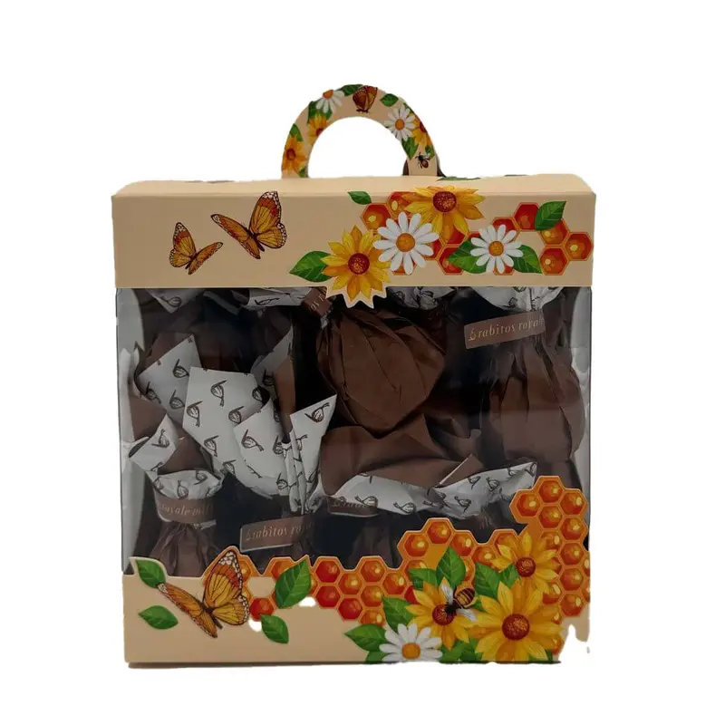 Rabitos Royale cutie de primăvară cu smochine în ciocolată cu lapte și caramel sărat 400g