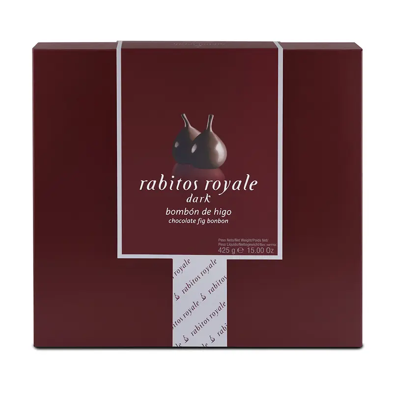 Rabitos Royale smochine cu ciocolată neagră 425g