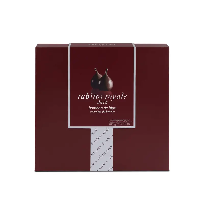 Rabitos Royale smochine în ciocolată neagră 15U 265g